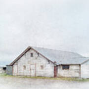 Grandpa's Barn 02 Art Print