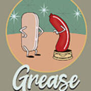 Grease - Alternative Movie Poster Art Print