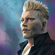 Grindelwald Gellert Art Print