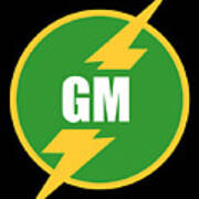 Groomsmen Gm Logo Art Print