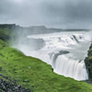 Gullfoss Waterfall, Iceland Art Print