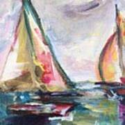 Happy Sails Art Print