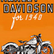 Vintage 5x7 Photo Print Classic.. 1940's Harley Davidson California Dunes.. 