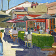 Harry's Coffee Shop - La Jolla, San Diego, California Art Print