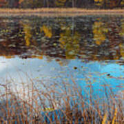 Haven Hill Lake In Autumn Fc10704 Art Print