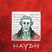 Haydn Portrait Art Print