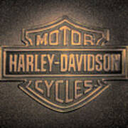 Harley Davidson-4 Art Print