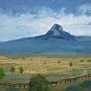 Heart Mountain, Cody Wyoming Art Print