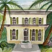 Hemingway House Key West Art Print