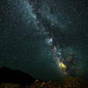 High Desert Milky Way 3 Art Print