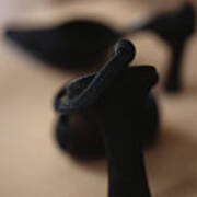 High-heeled Shoes, Close-up, Blurred Art Print