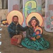 Holy Family of the Streets  Art Print