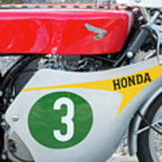 Honda Rc Motorcycle Art Print