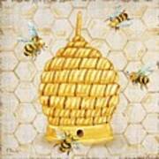 Honeybee Haven I Art Print