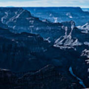 Hopi Point View - Grand Canyon - Arizona Art Print