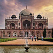 Humayun's Tomb Art Print