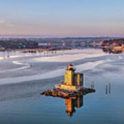 Huntington Harbor Lighthouse Art Print