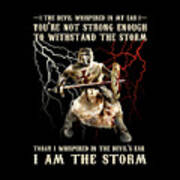 I am the storm…
