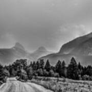 Idaho Side Of The Tetons Art Print