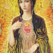 Immaculate Heart Of Mary Olmc Art Print