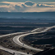 Interstate 70, Grand County, Utah Art Print