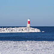 Irondequoit Bay Light Art Print