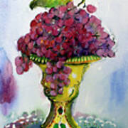 Italian Table Grapes Still Life Art Print