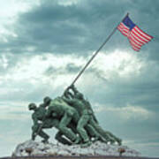 Iwo Jima Memorial Art Print