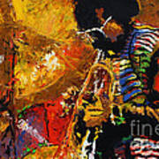 Jazz Miles Davis 3 Art Print