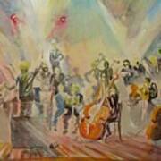 Jazz Symphonic Orchestra Art Print