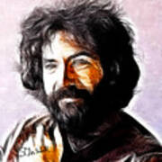 Jerry Garcia #1 Art Print