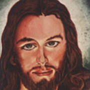 Jesus From The Sacred Heart Of Jesus Collection Art Print