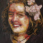 Judith, Mosaic Portrait Art Print