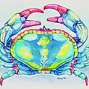 Key West Crab 2021 Art Print