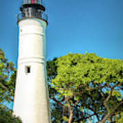 Key West Lighthouse Art Print
