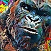 King Kong Abstract Art Print