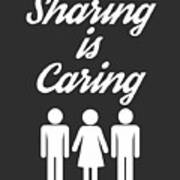 Sharing caring threesome
