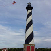 Kite At Cape Hatteras Art Print