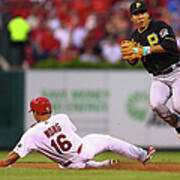 Kolten Wong And Jung Ho Kang Art Print