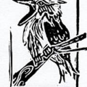 Kookaburra Art Print