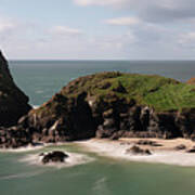 Kynance Cove Cornwall Coast Lizard Point Art Print