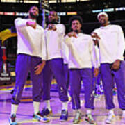 La Clippers V Los Angeles Lakers Art Print