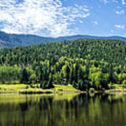 Lake Isabel Colorado Panorama Art Print