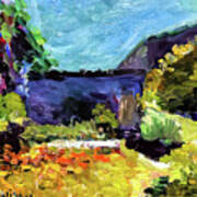 Landscape By Henri Matisse 1898 Art Print