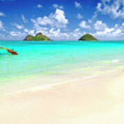 Lanikai Beach Paradise Art Print