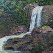 Las Marias Waterfall Art Print