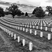 Leavenworth National Cemetery Art Print