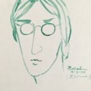Lennon 12-9-80 Art Print