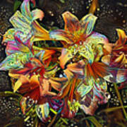 Lily Art By Kaye Menner Art Print