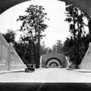 Los Angeles Figueroa Tunnels 1931 Art Print